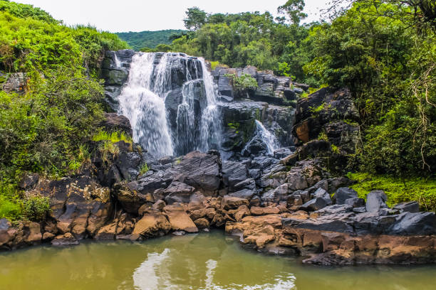 포소스 데 칼다스의 놀라운 폭포 - mg - awe beauty in nature waterfall cool 뉴스 사진 이미지