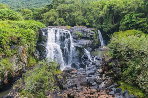 포소스 데 칼다스의 놀라운 폭포 - mg - awe beauty in nature waterfall cool 뉴스 사진 이미지