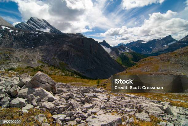 Burstall Pass Kananaskis Country Alberta Stock Photo - Download Image Now - Alberta, Beauty, Beauty In Nature