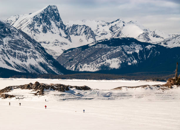 istock Upper Kananaskis Lake, Alberta in Winter 1192790220