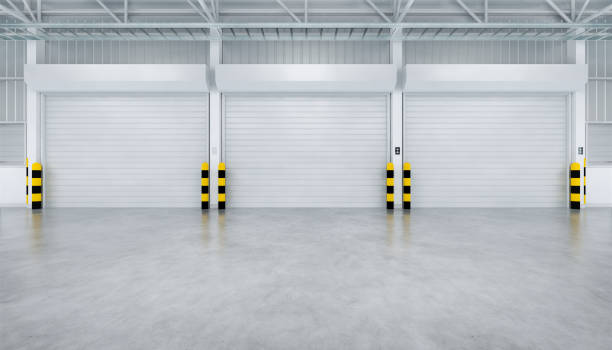 istock shutter door factory 1192798808