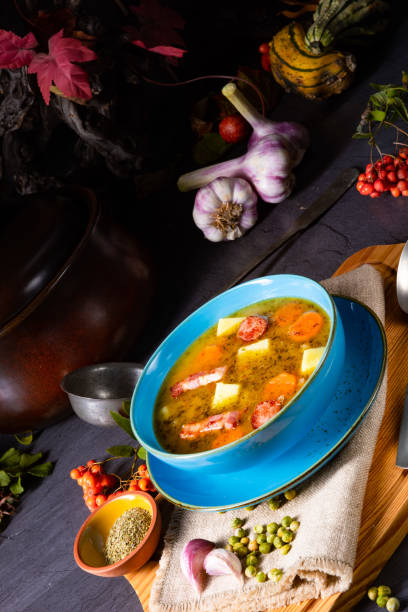 istock polish pea soup (grochowka) with smoked bacon and sausage 1192802078