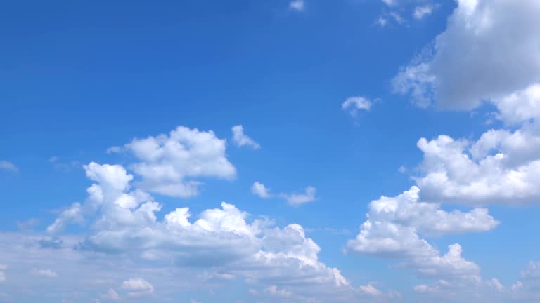 Time lapse of the clear sky