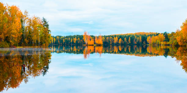 istock Beautiful autumn landscape. 1192814889
