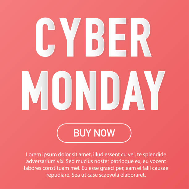 istock Cyber monday sale discount. Online background concept 1192822134