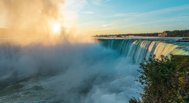 istock Colourful Sunrise at Niagara Falls. 1192827815