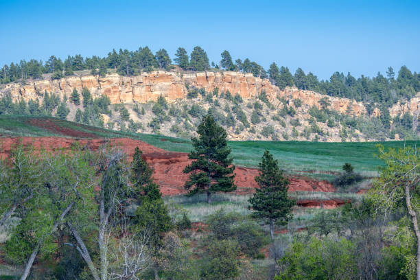 istock A naturally formed red sandstone rocks in Devils Tower National Monument, Wyoming 1192832988