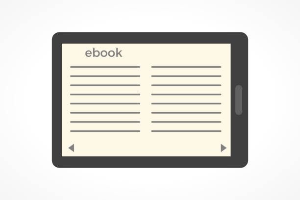 istock landscape view of ebook in smartphone tablet 1192834442