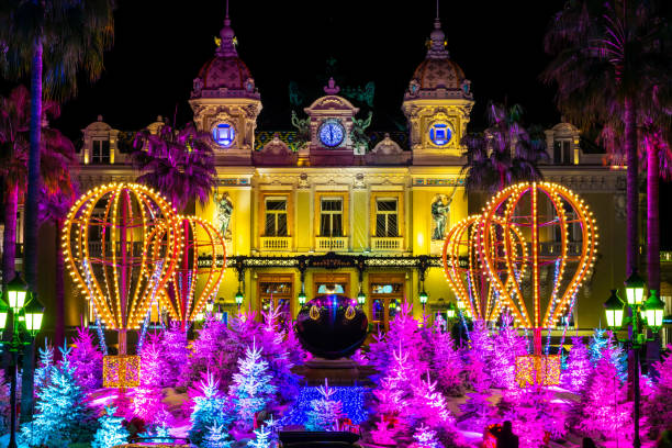 モナコ 5 dec 2019 カジノモンテカルロ - monte palace ストックフォトと画像