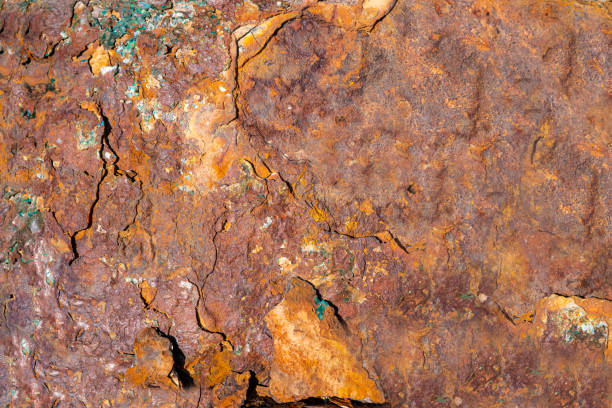 istock Iron grunge rusty metal texture background 1192835305