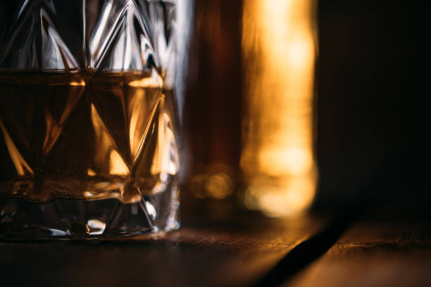 istock Alcohol, glass, bar, beverage, drink, luxury, whiskey, 1192838583