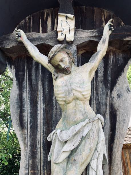istock Wooden crucifix 1192841546