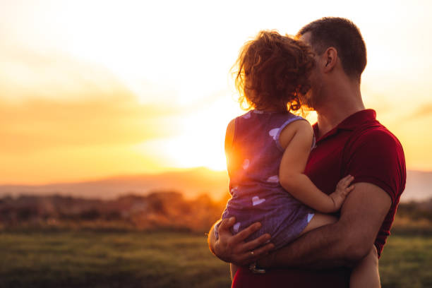 istock Fathers love and care for daugther 1192844447