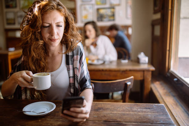 istock Woman on a coffee break 1192846286
