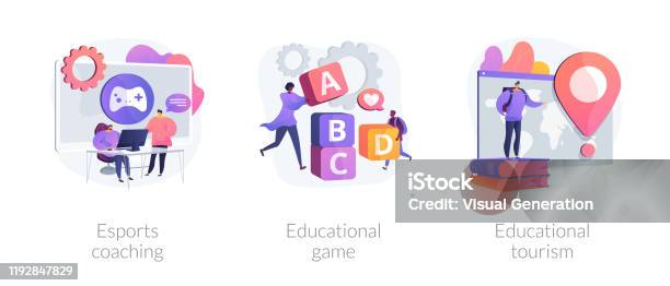 Gamified Learning System Vector Concept Metaphors Stock Illustration ...