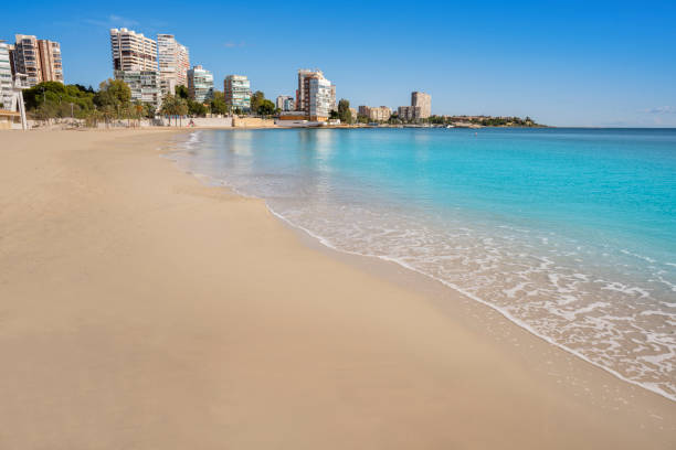 istock Playa Albufereta Beach in Alicante Spain 1192850702