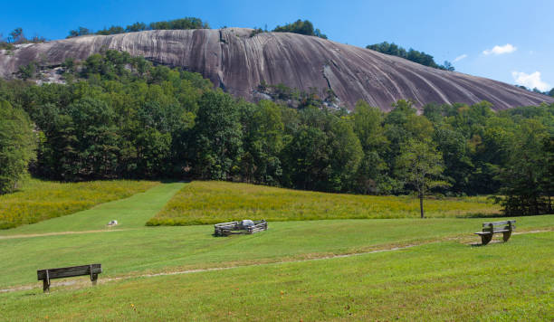 istock Stone Mountain in North Carolina 1192852121