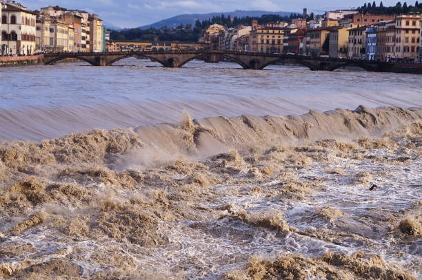 istock The swollen river Arno in Florence 1192853830