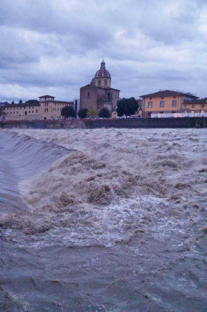 istock The swollen river Arno in Florence 1192854208