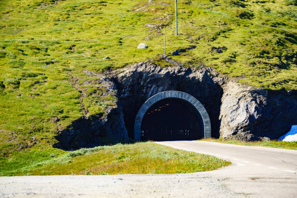 istock Tunnel on norwegian mountain road 1192854258