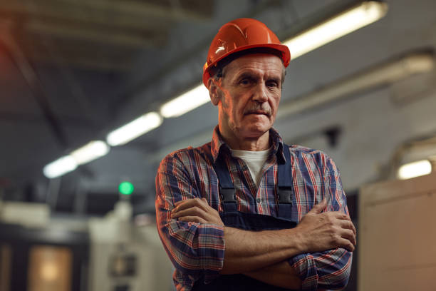 istock Foreman in work wear in the plant 1192854416