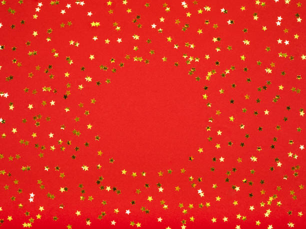 istock Golden star confetti. 1192862257