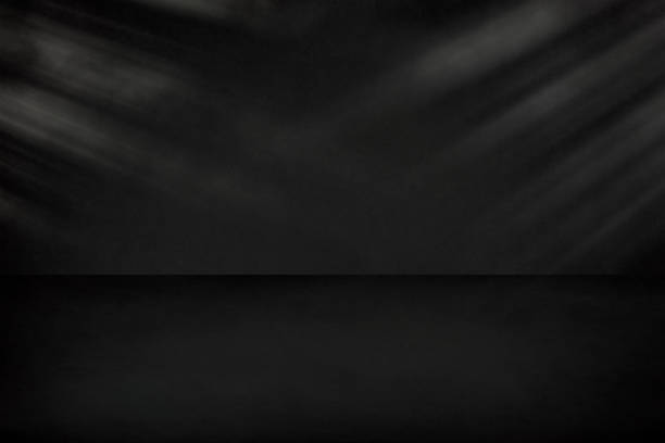 istock Black and dark gray background with lighting effect 1192863011