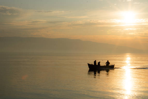 istock Sunset on the lake 1192869279