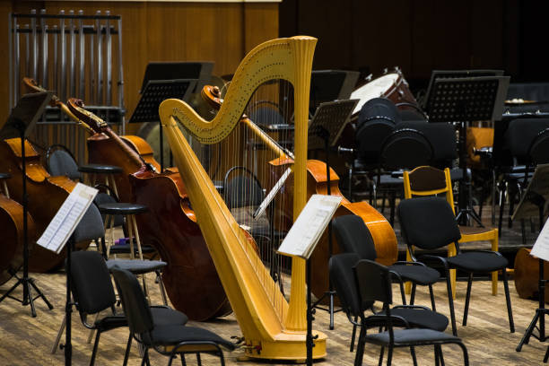 istock The stage is ready for the orchestra 1192874144