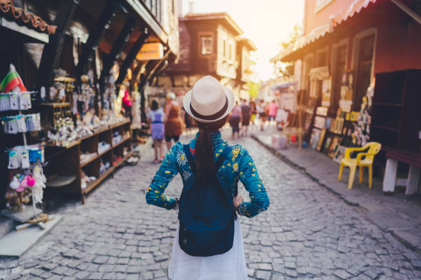 istock Traveler exploring Eastern Europe at summer 1192876538