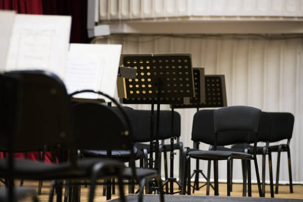 istock The stage is ready for the orchestra 1192878348