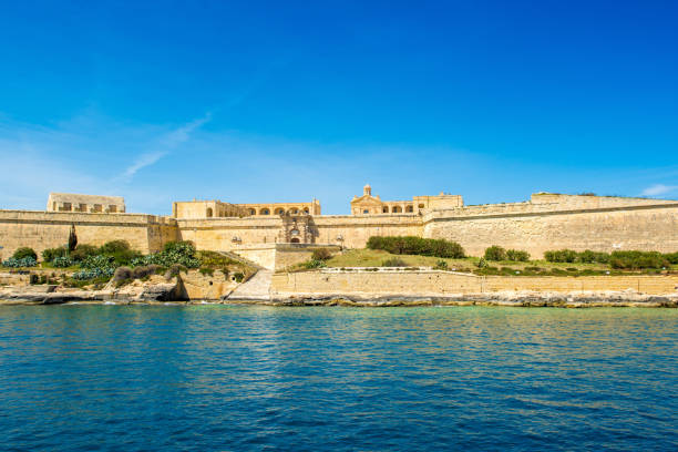 istock Landscape of old Fort Manoel 1192880970