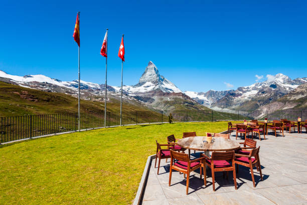 istock Matterhorn mountain range in Switzerland 1192888953