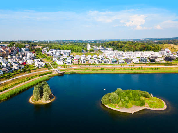 istock Phoenix See lake in Dortmund 1192893663