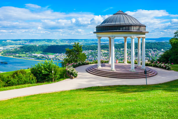 istock Niederwaldtempel monument in Rudesheim, Germany 1192893821