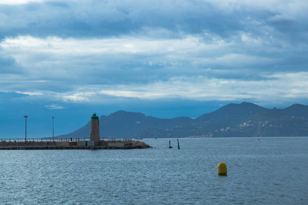 istock Lighthouse in Cannes, French riviera. 1192894847