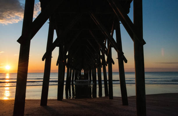 istock Sunrise in Surf City, NC 1192895029