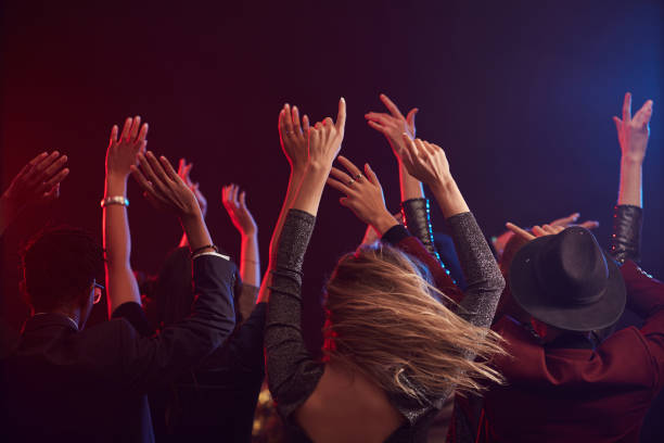 istock Dancing Crowd in Nightclub 1192895216