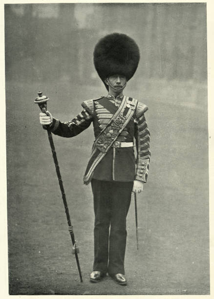 istock Drum major, 3rd Battalion Grenadier Guards, British army 1192898165