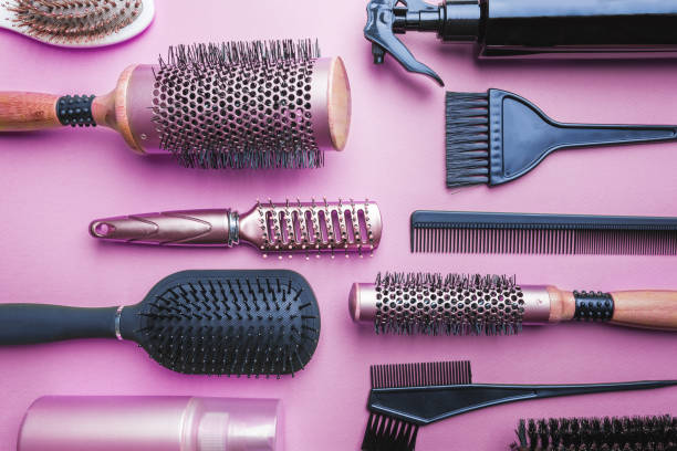istock Various hair dresser tools 1192899687