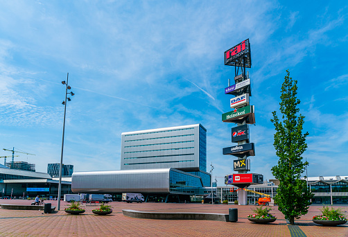 Amsterdam, June 24th, 2019 -The main square of the RAI convention center in the South part of Amsterdam