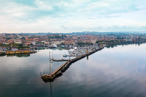 Desenzano del Garda aerial view
