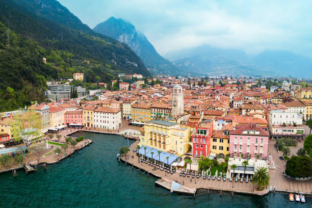 istock Riva del Garda town, Italy 1192904995