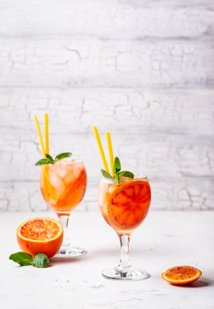 istock Spritz, Italian cocktail with orange 1192905418