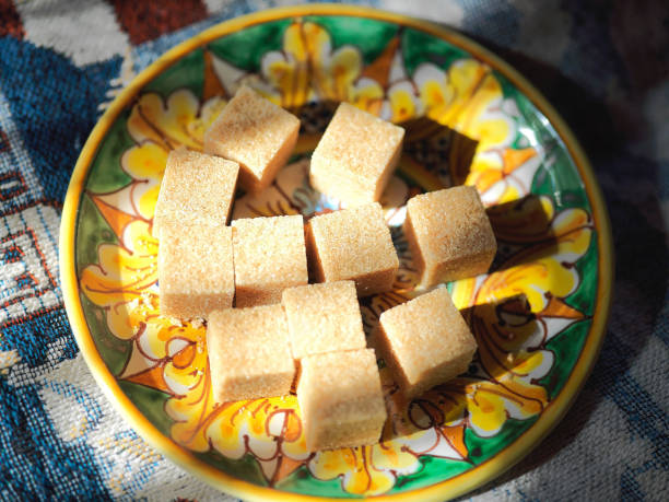 istock Sugar canes on a saucer 1192907235
