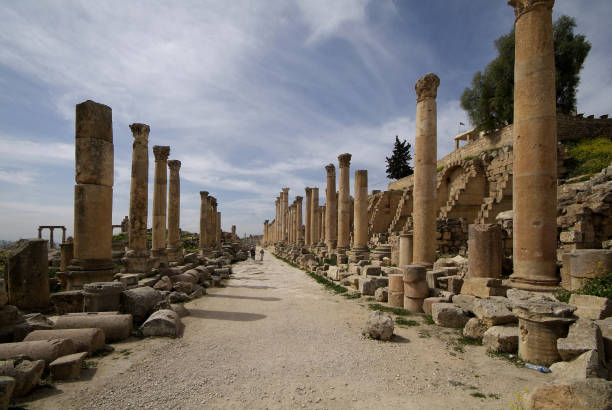 istock Ruins at the ancient city of Jarash 1192908698