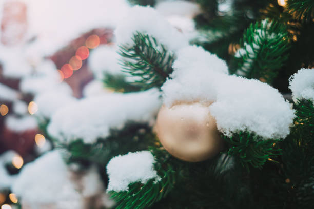 istock cold and snowy Moscow in Christmas decorations. 1192914166