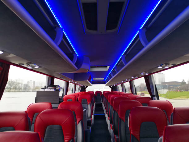 istock Interior of a bus 1192916659