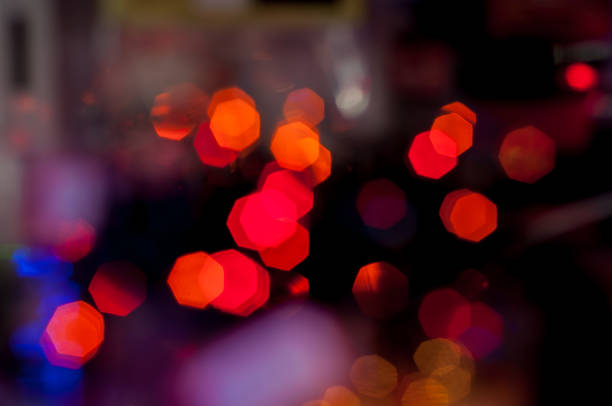 istock Bokeh background in red tones 1192919272