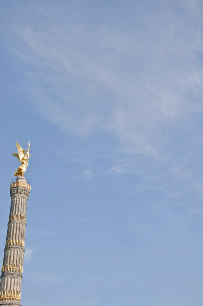 istock Victory Column (Victory Column aka Goldelse) in Berlin Germany. Blue sky background 1192923236